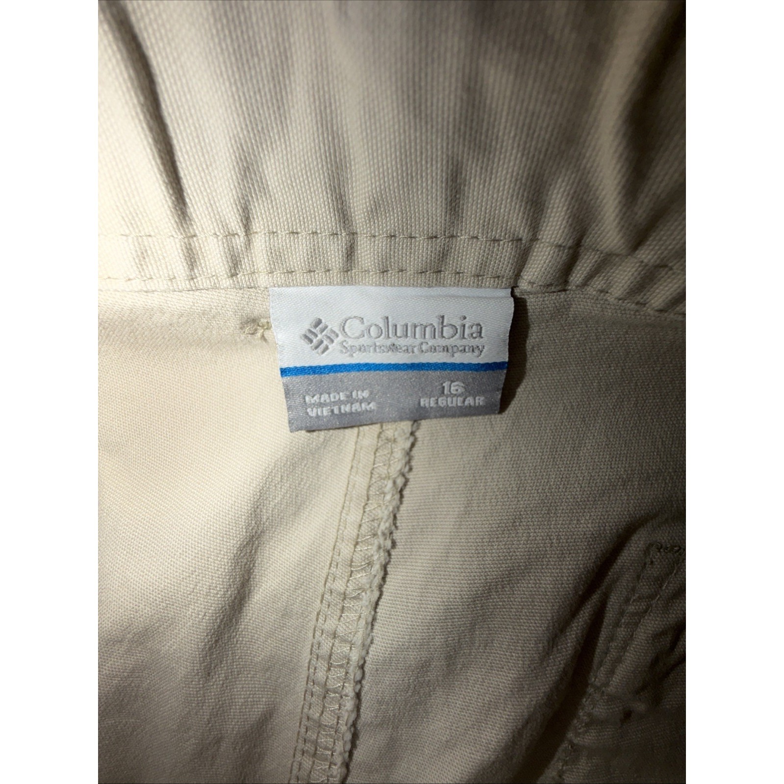 Columbia Women's Hiking Pants Size 16 Road To Rock Pant Khakis Tan Outdoors Nwt — image 5 of 8
